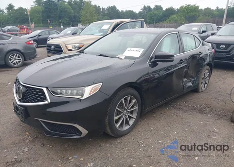 2020 Acura Tlx Standard from USA, damaged, VIN 19UUB1F30LA014273